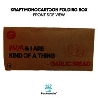 Kraft Monocartoon Folding Box
