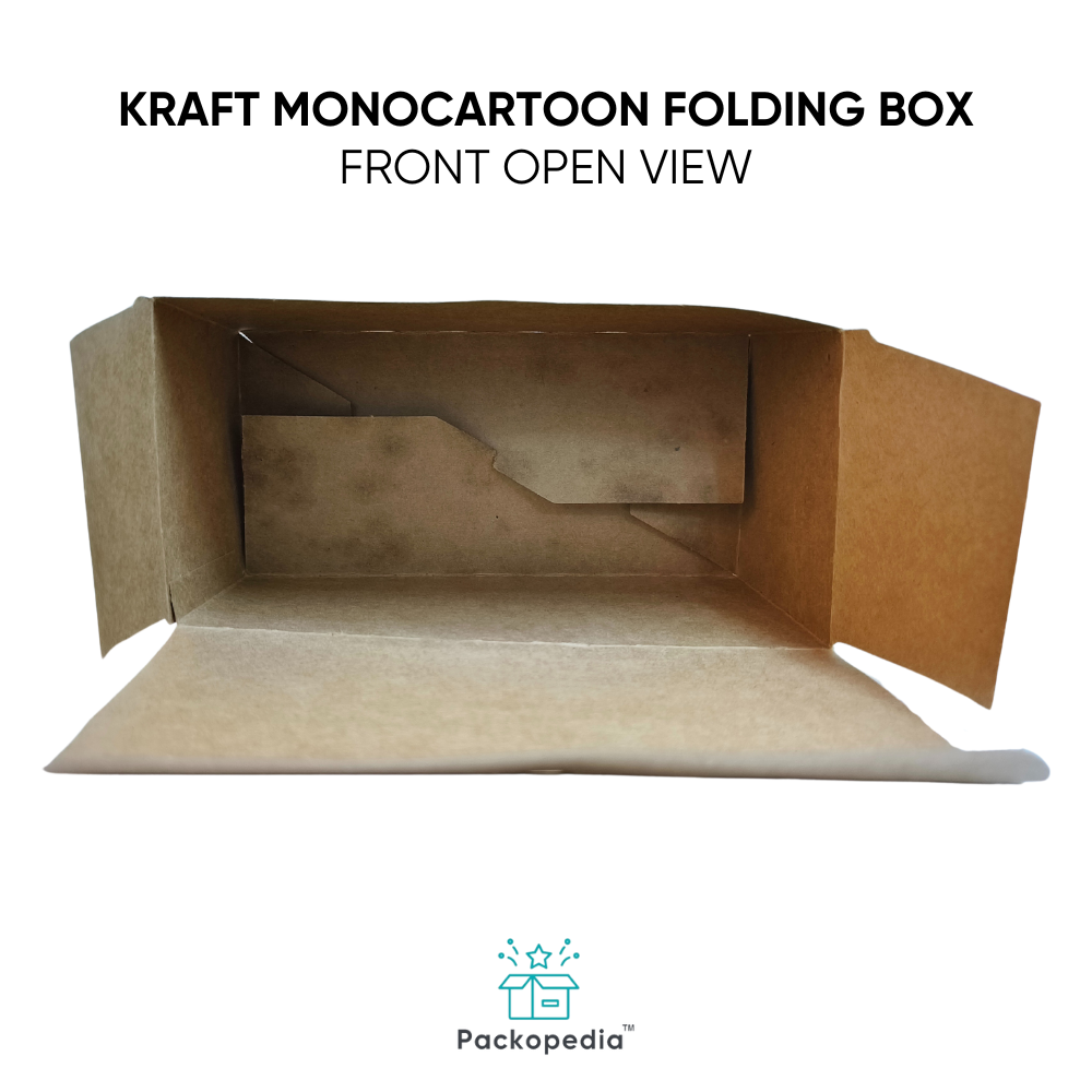 Kraft Monocartoon Folding Box