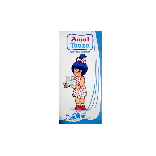 1 Ltr  Taaza Toned Milk