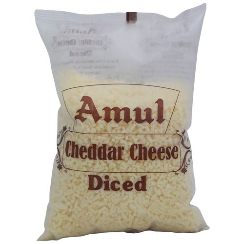 Cheddar Cheese - 1 KG Raw, White Color, Original Flavor | Ideal for All Ages, Freshness-Sealed Packaging