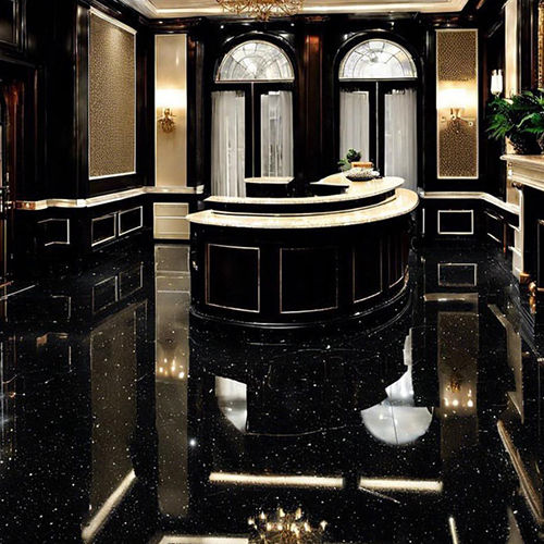 Black Galaxy Granite - Application: Commercial