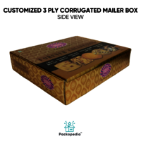 Customized 3 Ply Corrugated Mailer Box
