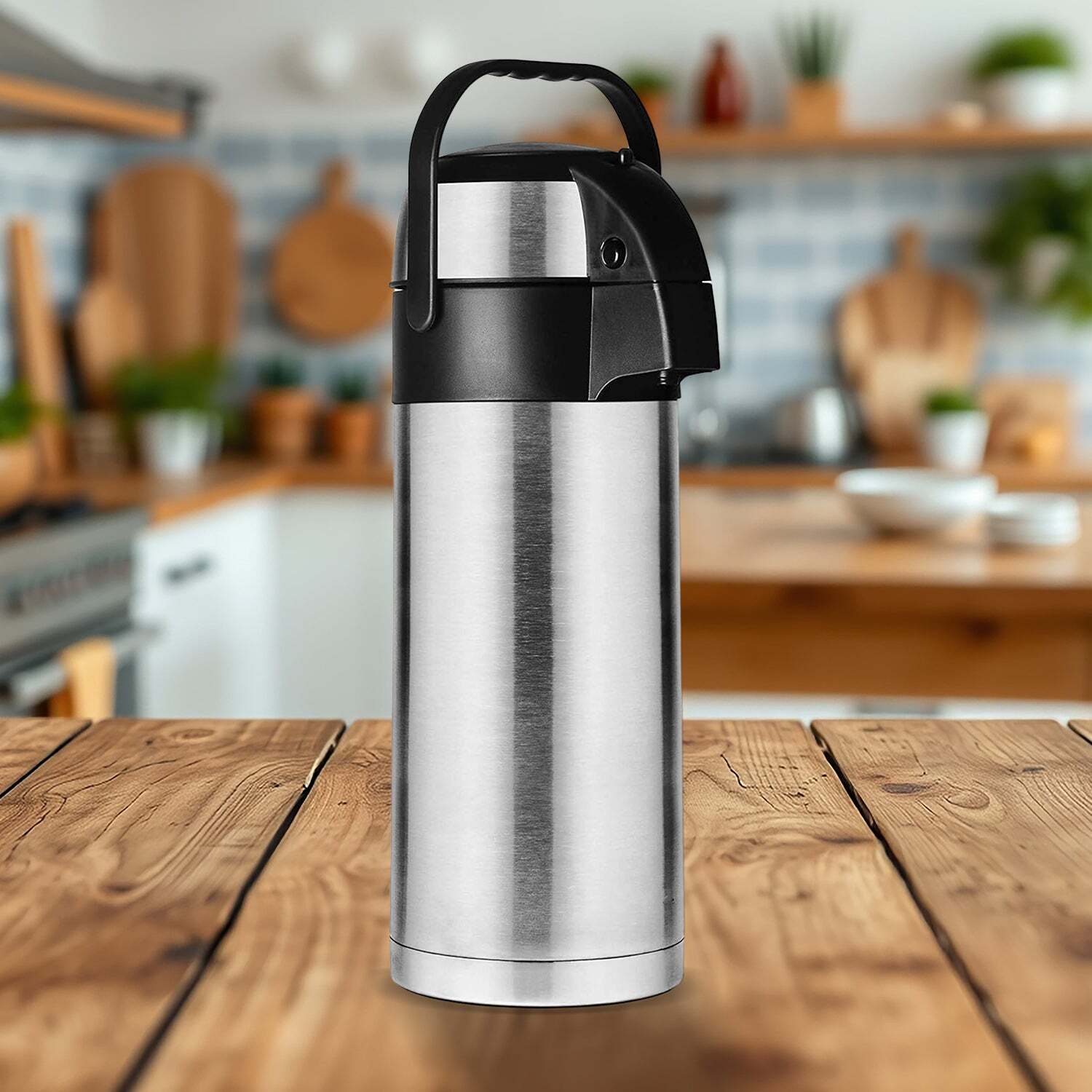 Beverage Dispenser Stainless Steel for Serving Tea and Coffee, Thermos steele