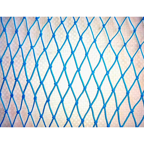 Blue Anti Bird Net - Durable Plastic Material , Vibrant Blue Color with Square Holes for Effective Crop Protection Against Birds