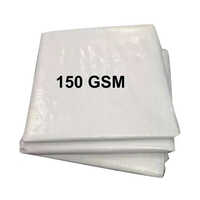 150gsm Silpaulin Tarpaulins - Polypropylene Material, Different Sizes, White Color | Single Layer, Standard Design, Plain Tent Style