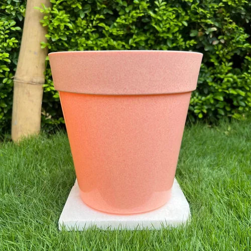 8 Inch Garden Planter - Color: Orange