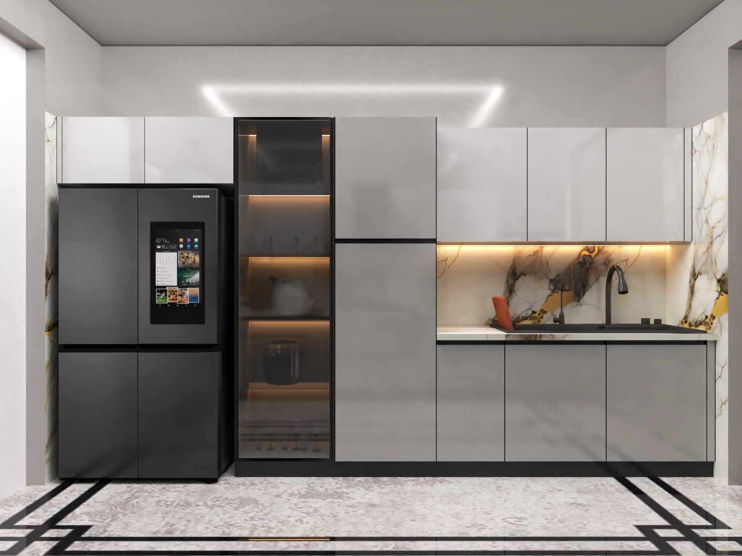 Parallel Modular Kitchen