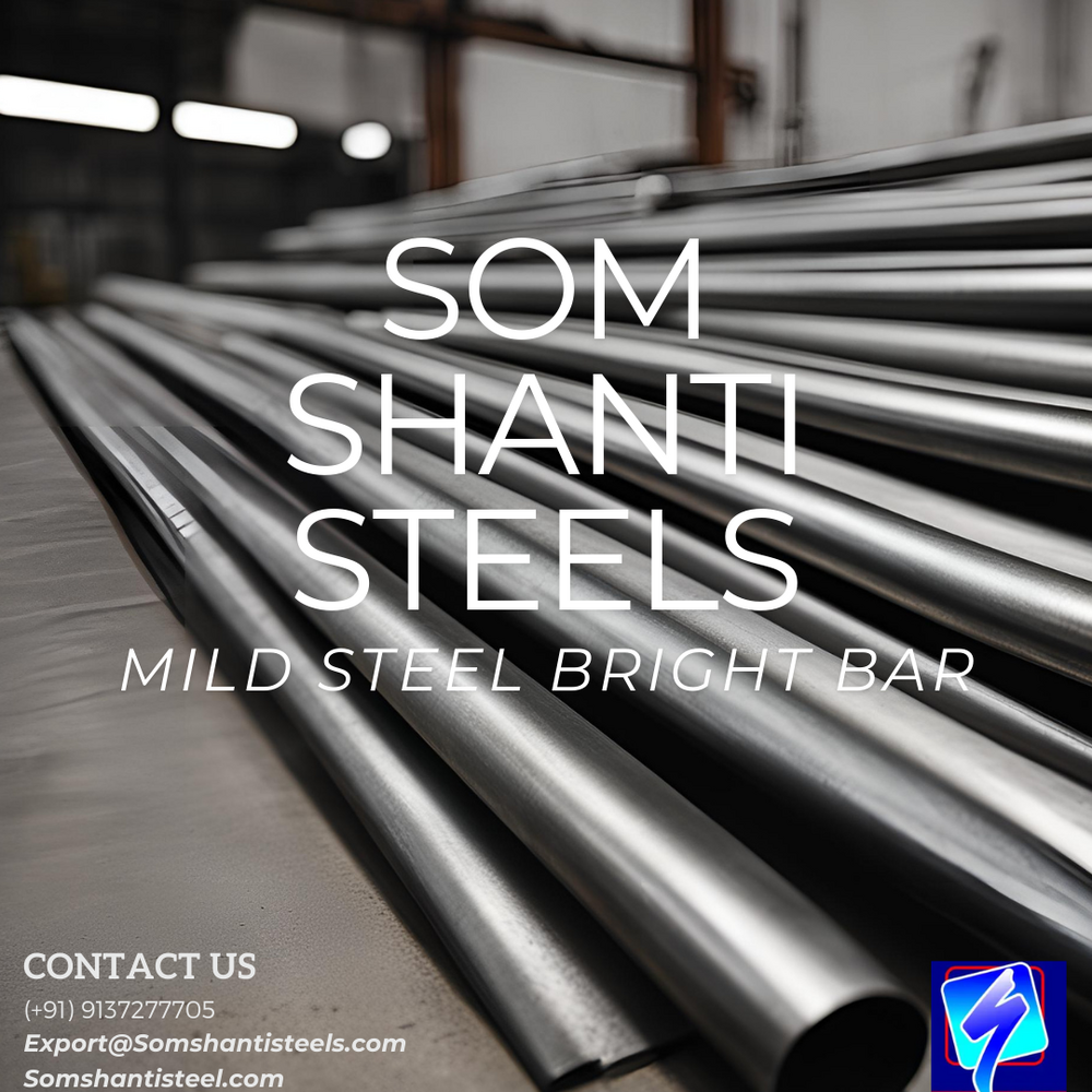 Mild Steel Bar - Color: Silver