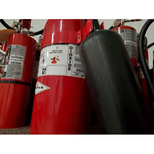 2Kg Co2 Fire Extinguisher - Color: Red