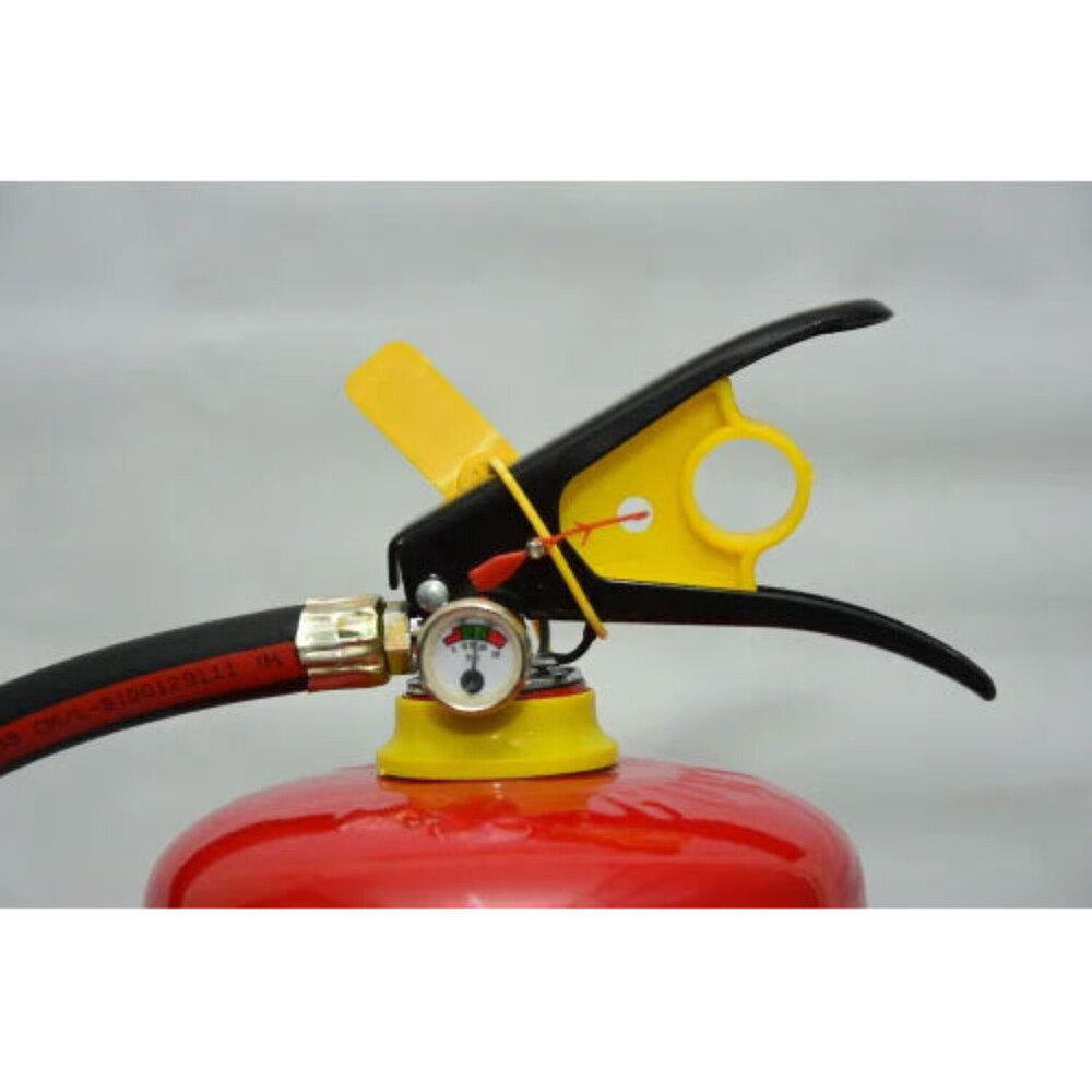 Kitchen Fire Extinguisher - MS Material, Red Color | Safety Usage, Warranty Included