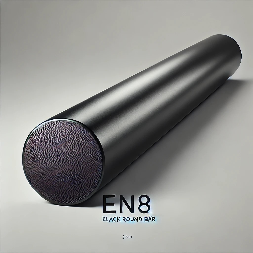 EN8 BAR - Stainless Steel, Standard Size, Silver Color | Industrial Usage for Robust Performance and Durability in Demanding Environments