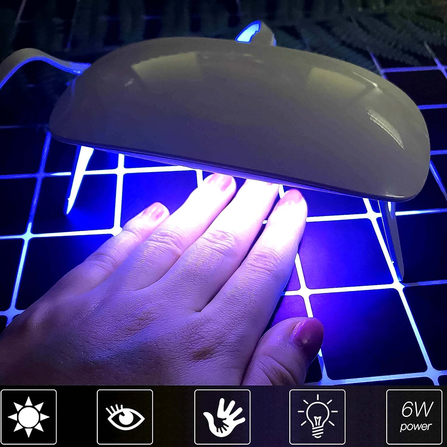 UV LED Lamp Nail Dryer Mini Portable Nail Lamp Professionales