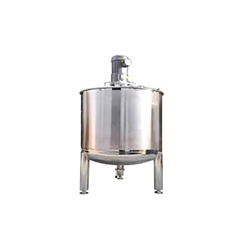 Double Jacketed Mixing Tank - Color: Silver