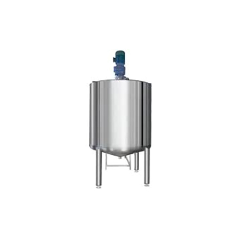 Syrup Mixing Tank - Color: Silver