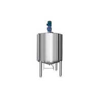Syrup Mixing Tank - Color: Silver