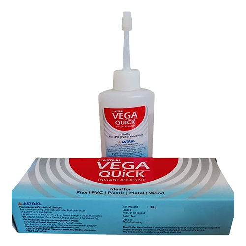 Vega Quick Instant Adhesive - Application: Construction