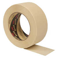 Abro Masking Tapes - Pvc Material, 20-100 Mm Width, 30-40 M Length , Single-sided Adhesive, Brown Color For Versatile Surface Application