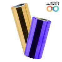 Go-ld Metalized Polyester Film, Packaging Type Roll - Color: Multicolor