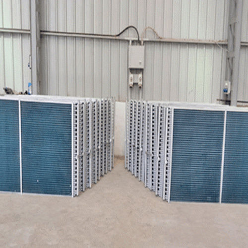 Fin Tube Evaporator Coil - Color: Blue