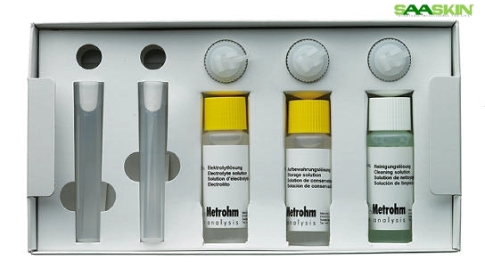 Metrohm Phit Kit - High-grade Plastic, 13.5x7x3.5 Cm, White And Blue | Portable Ph And Temperature Meter, Ip67 Waterproof, Lcd Display