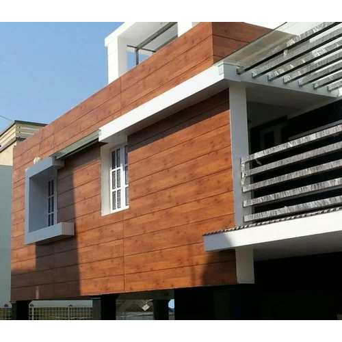 HPL Exterior Wall Cladding - 6mm Thickness, Standard Size, Matte Finish