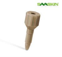 Metrohm Pressure Screw 5x - Stainless Steel, 5 Mm Diameter, Silver | Polished Surface, Corrosion Resistant, Manual Operation