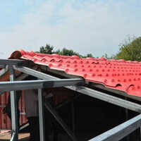 Pvc Roofing Sheet - Pattern: Plain