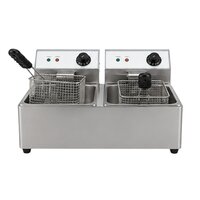 Double Deep Fat Fryer With Oven - Application: Hotels