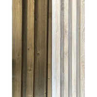 Laminated Wpc Louvers - Standard Size, Brown Color | Durable Rectangular Design For Stylish Wall Protection And Optimal Airflow