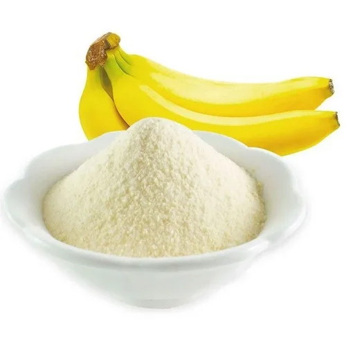 Dehydrated Yellow Banana Powder - 99% Purity, White Powder Form | Nutrient-Rich Natural Sweetener, Ideal for Baking and Smoothies