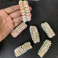 Ladies Natural Seashell Bracelet - Natural Seashell Material, Round-shaped Beige Beads | Casual Wear, Lightweight & Comfortable Design