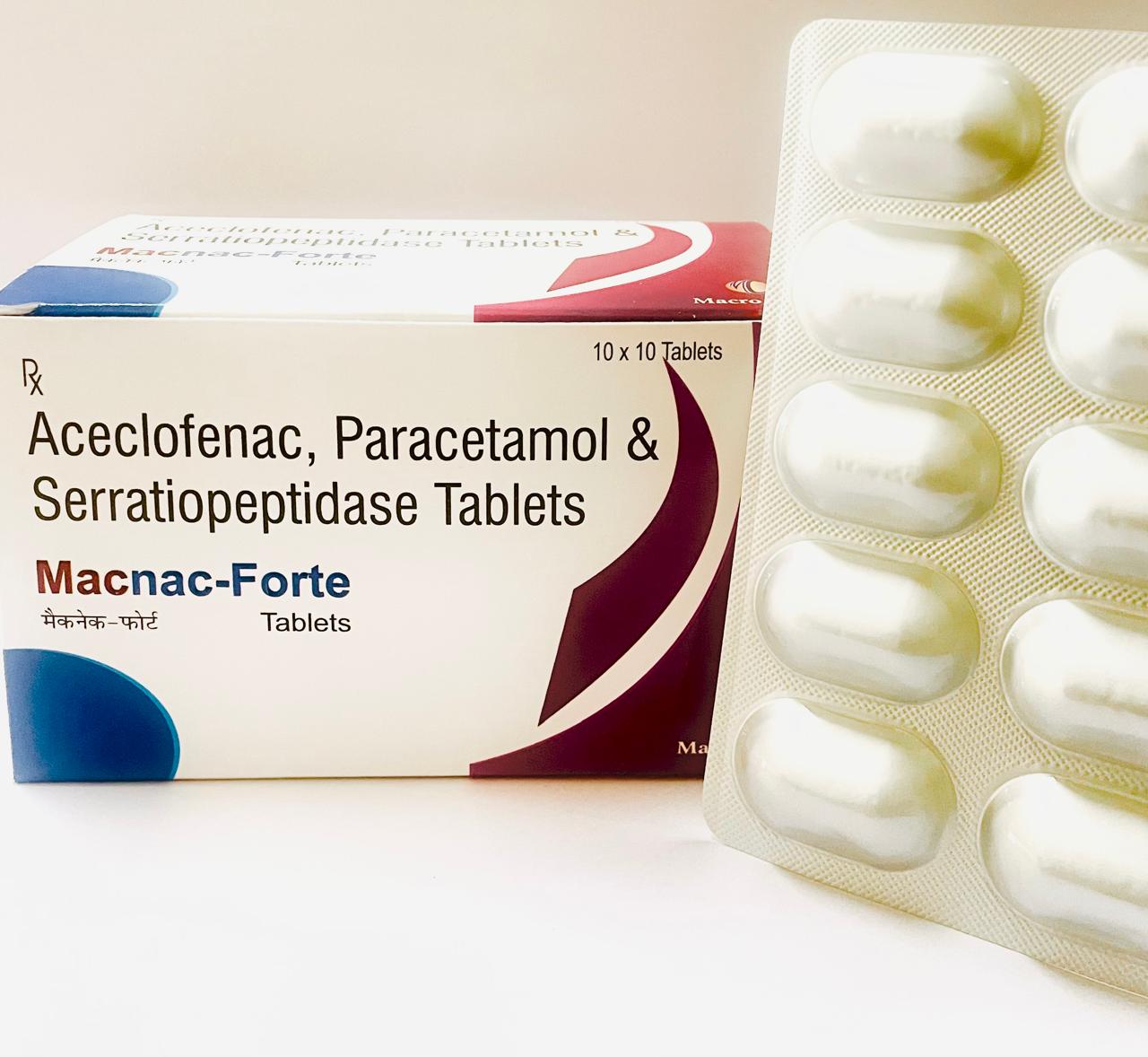 ACECLOFENAC 100 MG  PARACETAMOL 325 MG TAB