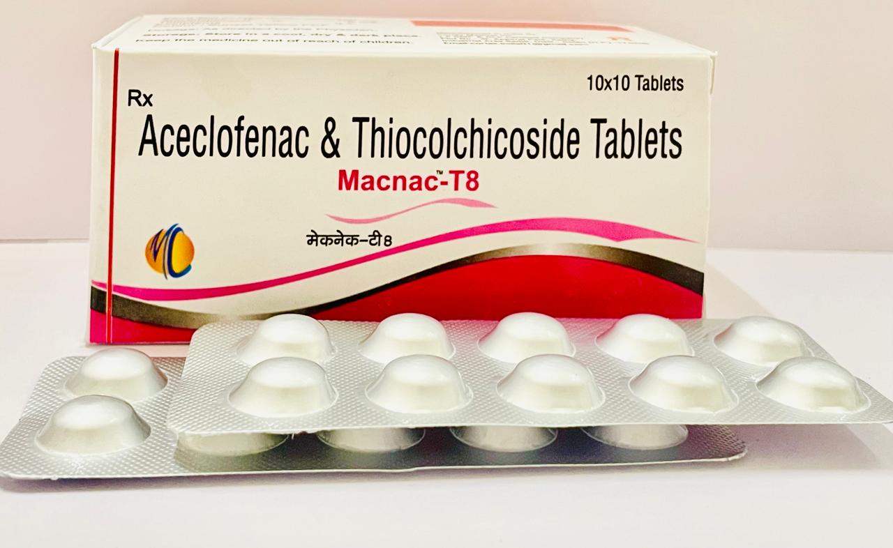 ACECLOFENAC 100 MG  PARACETAMOL 325 MG TAB