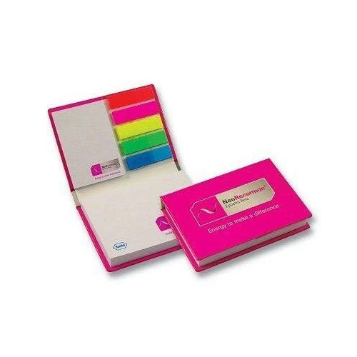 Pink Custom Printed Notepad - Material: Paper