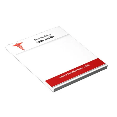 Printed Notepad For Pharma - Material: Paper