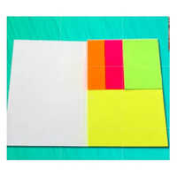 Plain Fluorescent Pad - High-quality Paper, 10x7 Cm Each, Fluorescent Color | Perfect For Notes, Reminders, And To-do Lists