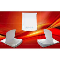 White Die Punch Cover Pad - High-quality Paper, 7 X 7 Cm Can-shaped Design | Easy To Use, Perfect For Office & School Note-taking