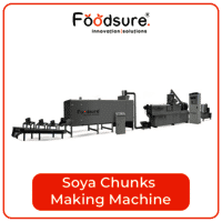 Commercial soya chunks extruder