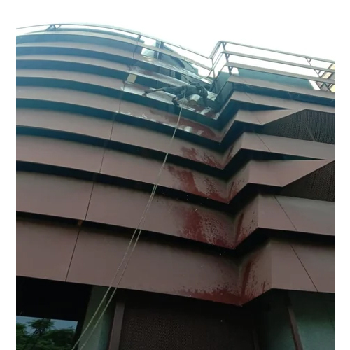Industrial Glass Facade Cleaning Services