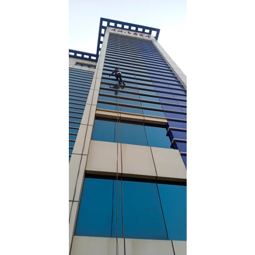 Building Glass Facade Cleaning Services