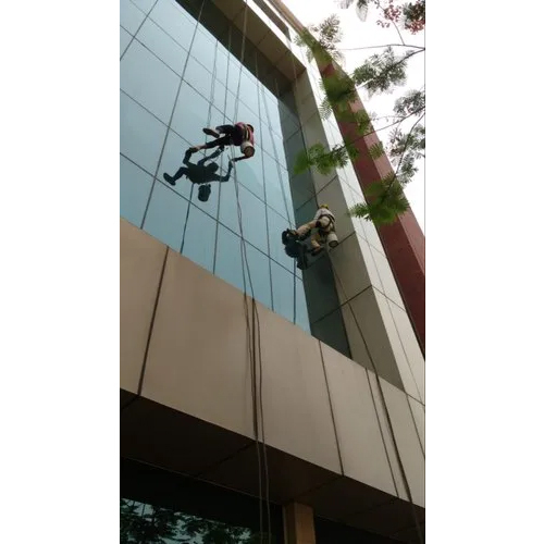 Building Glass Facade Cleaning Services