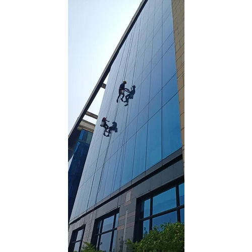 Glass Facade Cleaning And Maintenance Work Services