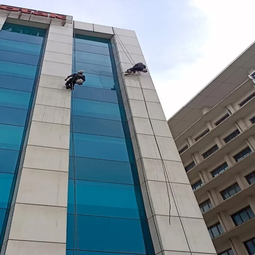 Commercial Glass Facade Cleaning Services