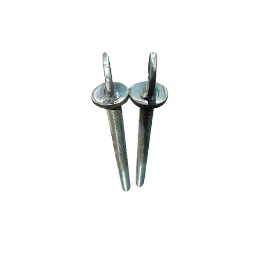 Ss304 Round Eye Bolt For Glass Facade Cleaning - Color: As Per Requirement