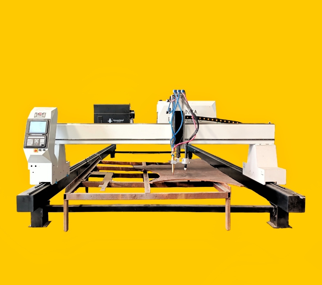 Gantry Cnc Plasma Cutting Machine - Mild Steel, Stainless Steel, Aluminum | 1500 X 3000 Mm Working Area, 0-8000 Cutting Speed, Plc Control, 1-2 Year Warranty, Automatic Operation, Customizable