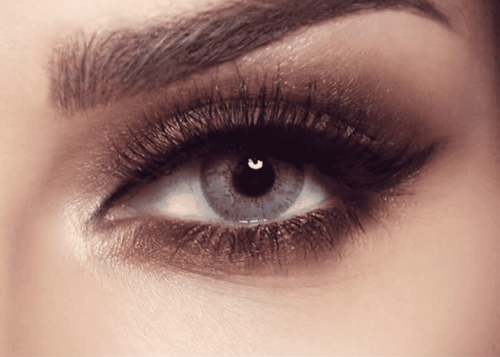 Bella Monthly Colors Elite Gray Beige Contact Lens