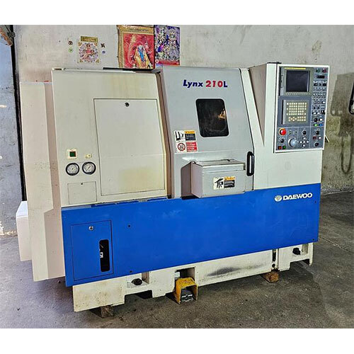 2001 Daewoo Lynx 210LC CNC Lathe