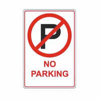 No Parking Board Printing Services - Durable Weather-resistant Material, Custom Sizes Available, Eye-catching Color Options