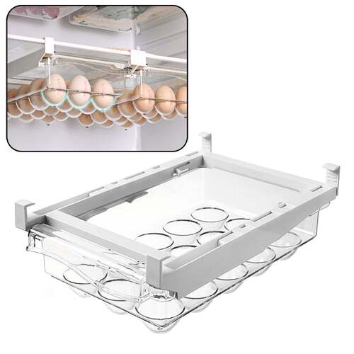 Egg Holder For Refrigerator Set Hanging Fridge Organizer Drawers