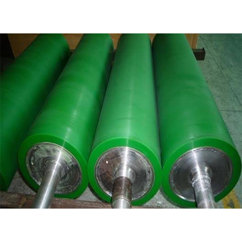 Polyurethene Rubber Rolls - Color: Green